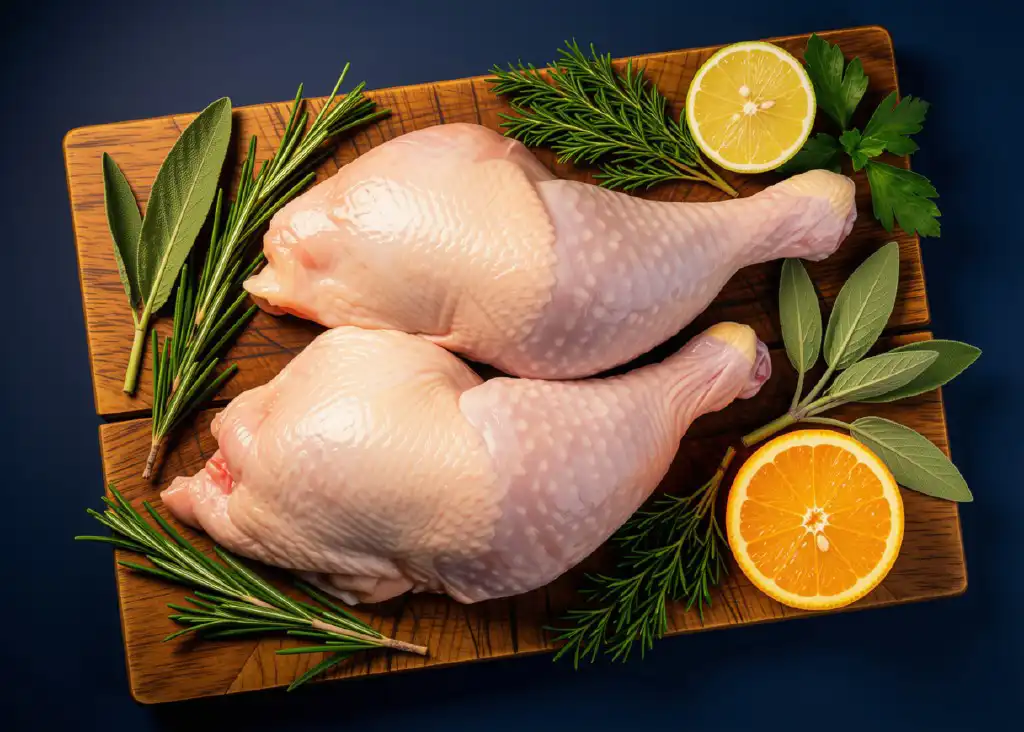 Bayerische Hähnchenkeulen ca. 280g Bild 1