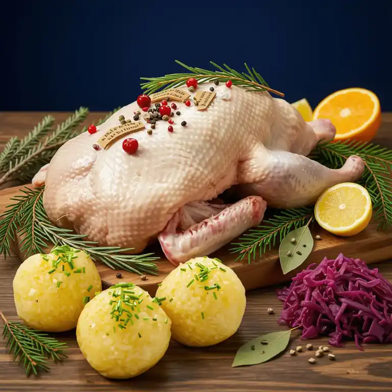Bayerisches Entenmenü Bild 1