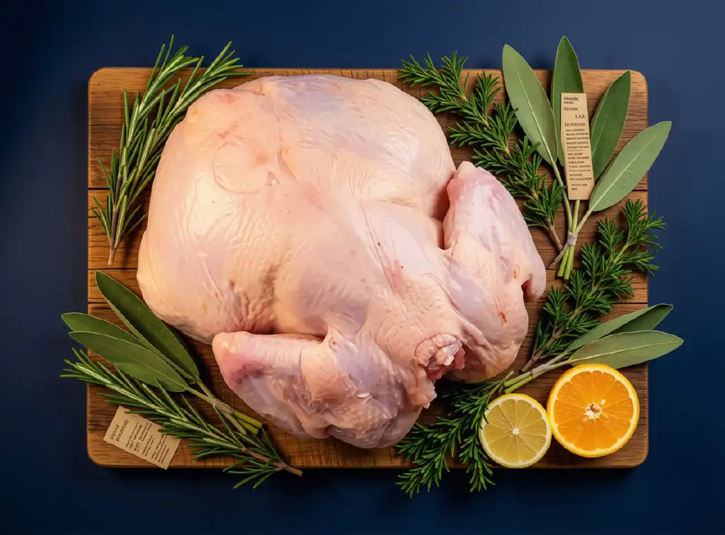 Bayerisches Hähnchen (Giggal) ca. 1200 g Bild 1