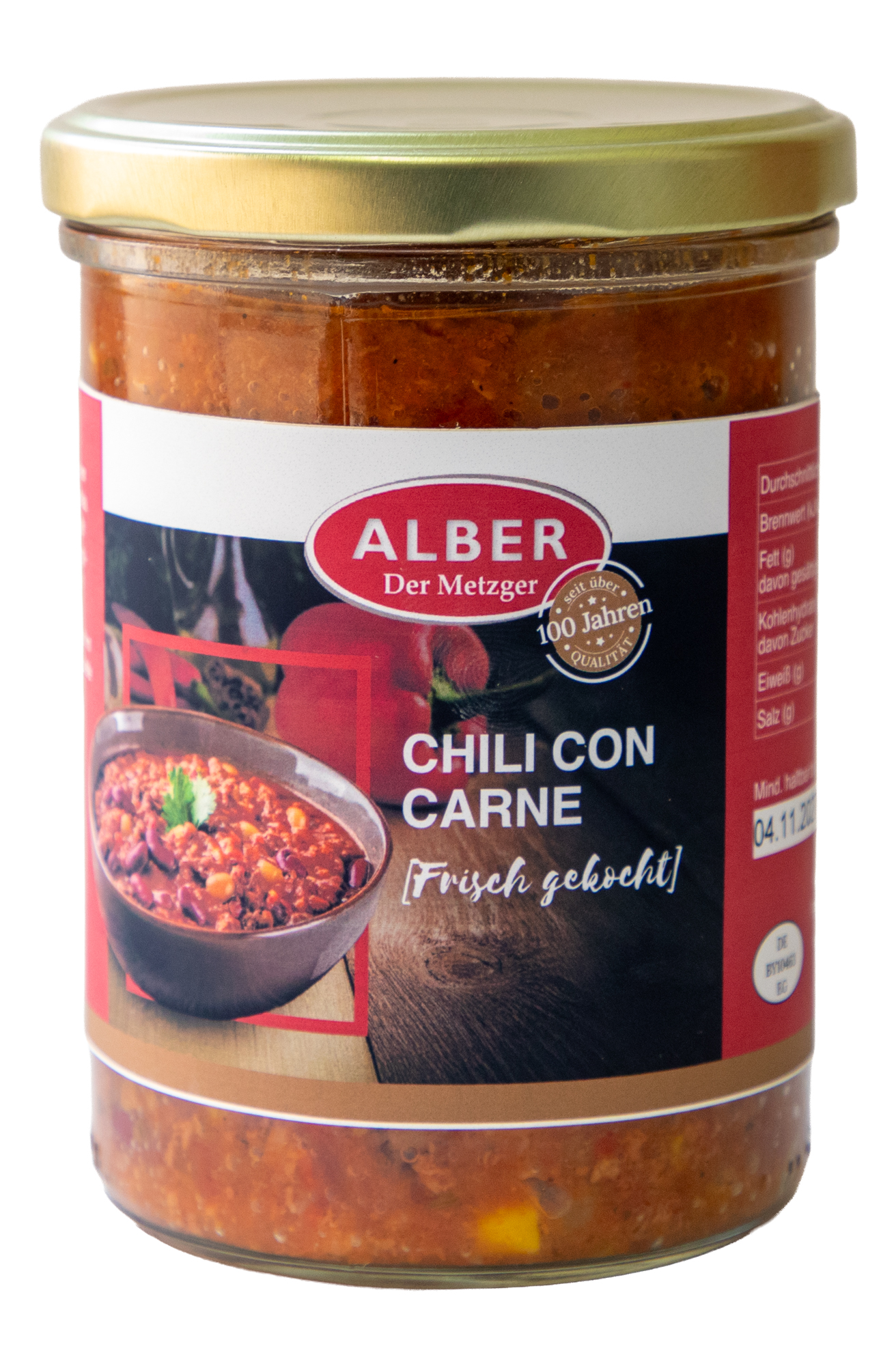 Chili con Carne 400 ml im Glas Bild 1