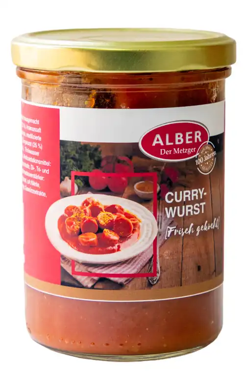 Currywurst 375 ml im Glas Bild 1