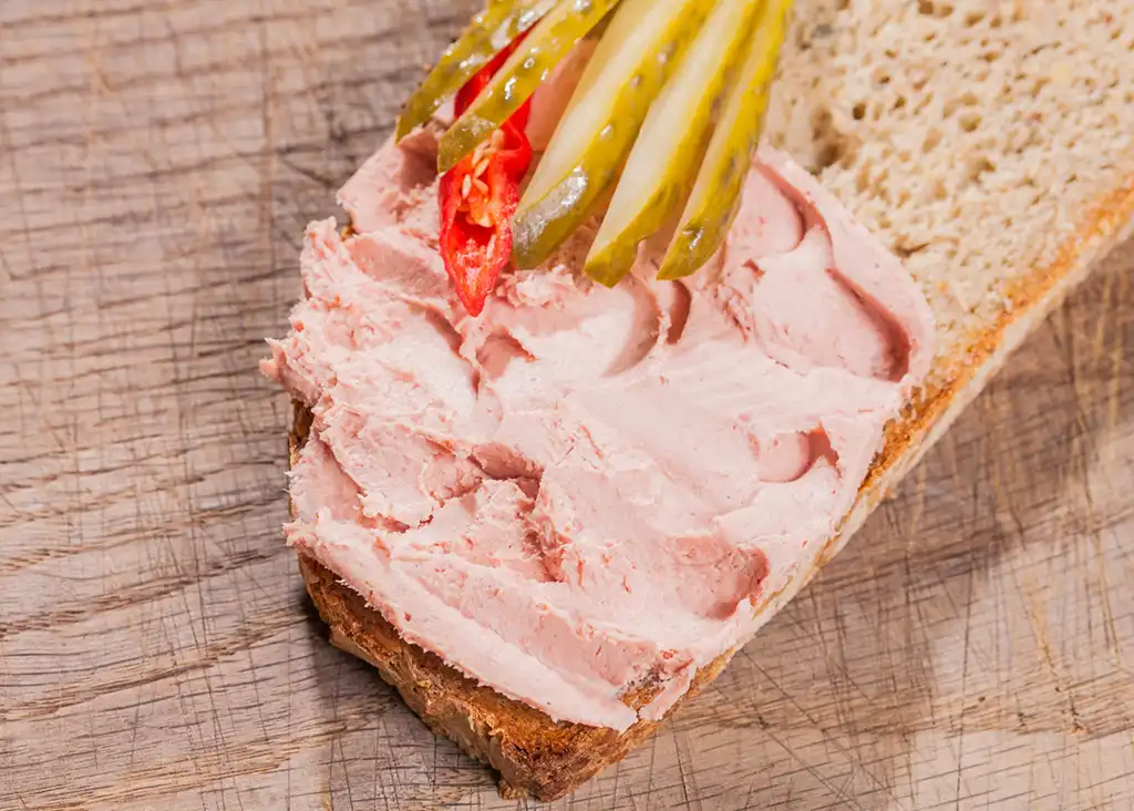 Delikatessleberwurst Portionswurst 190g Bild 1