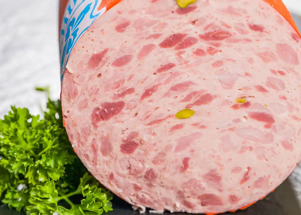Schinkenwurst Portionswurst Bild 1