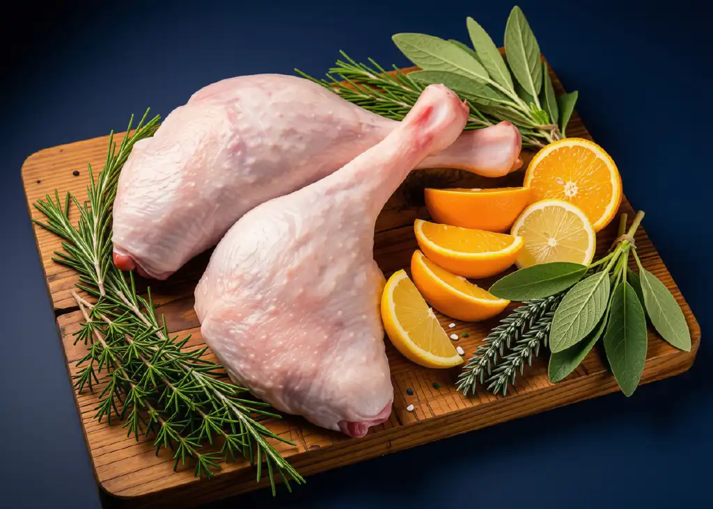 Gänsekeule aus Ungarn 950g Bild 1