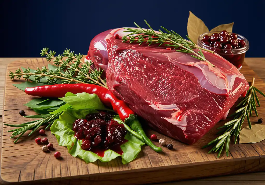 Hirschbraten / Hirschkeule Bild 1