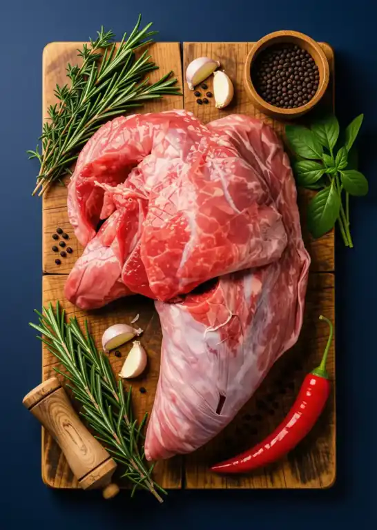 Kalbslunge mit Kronfleisch ca. 1500g Bild 1