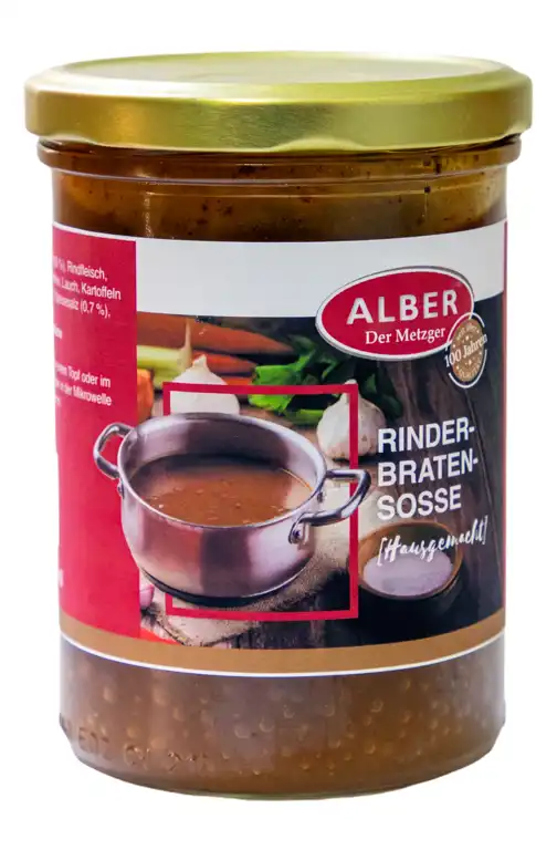 Rinderbratensoße 400 ml im Glas Bild 1