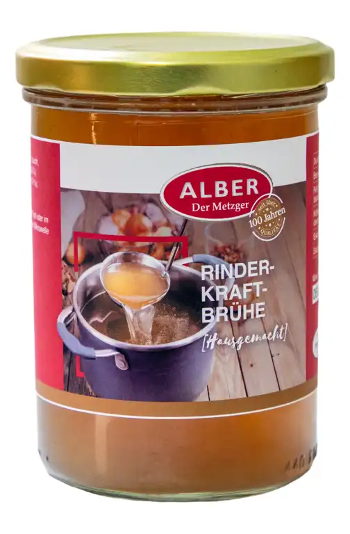 Rinderkraftbrühe 400 ml im Glas Bild 1
