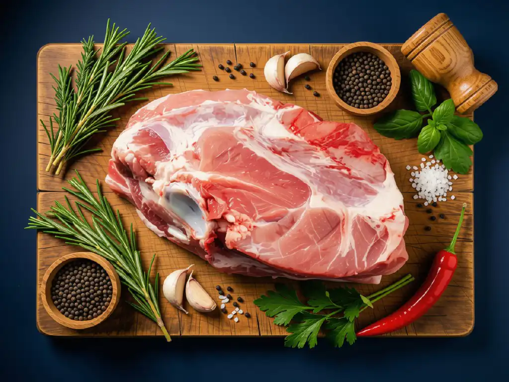Schäufele von der Schweineschulter Bild 1