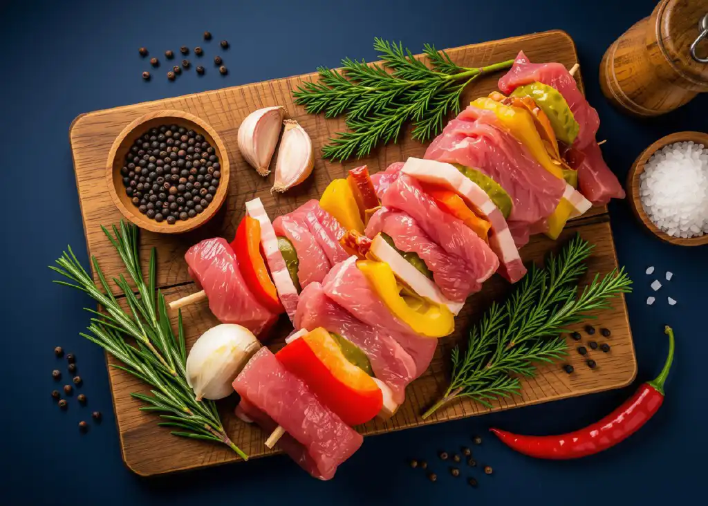 Schaschlik 200g ohne Innereien Bild 1