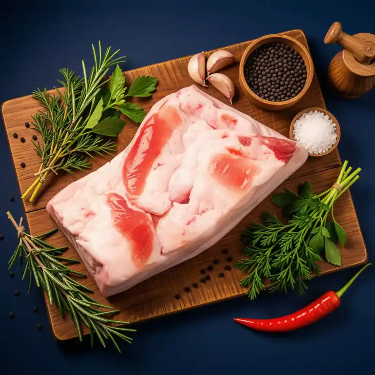 Schweine Rückenspeck roh Bild 1