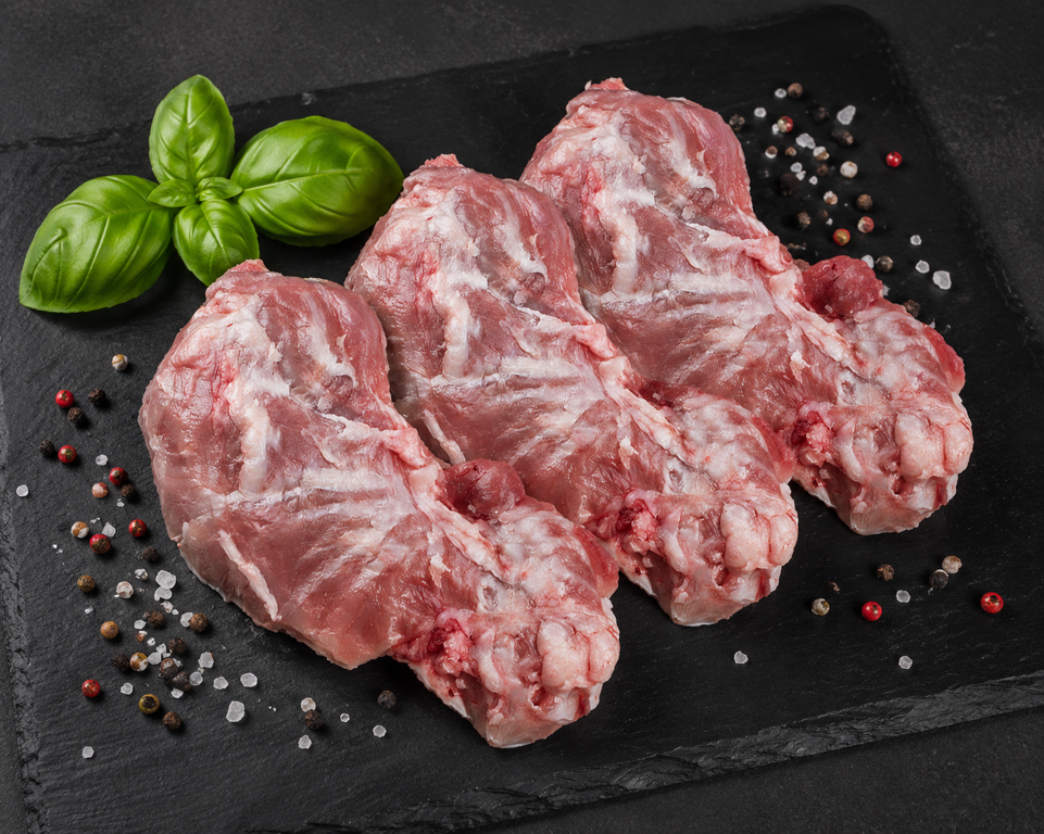 Fledermaus-Steak vom Schwein / Kachelfleisch Bild 1