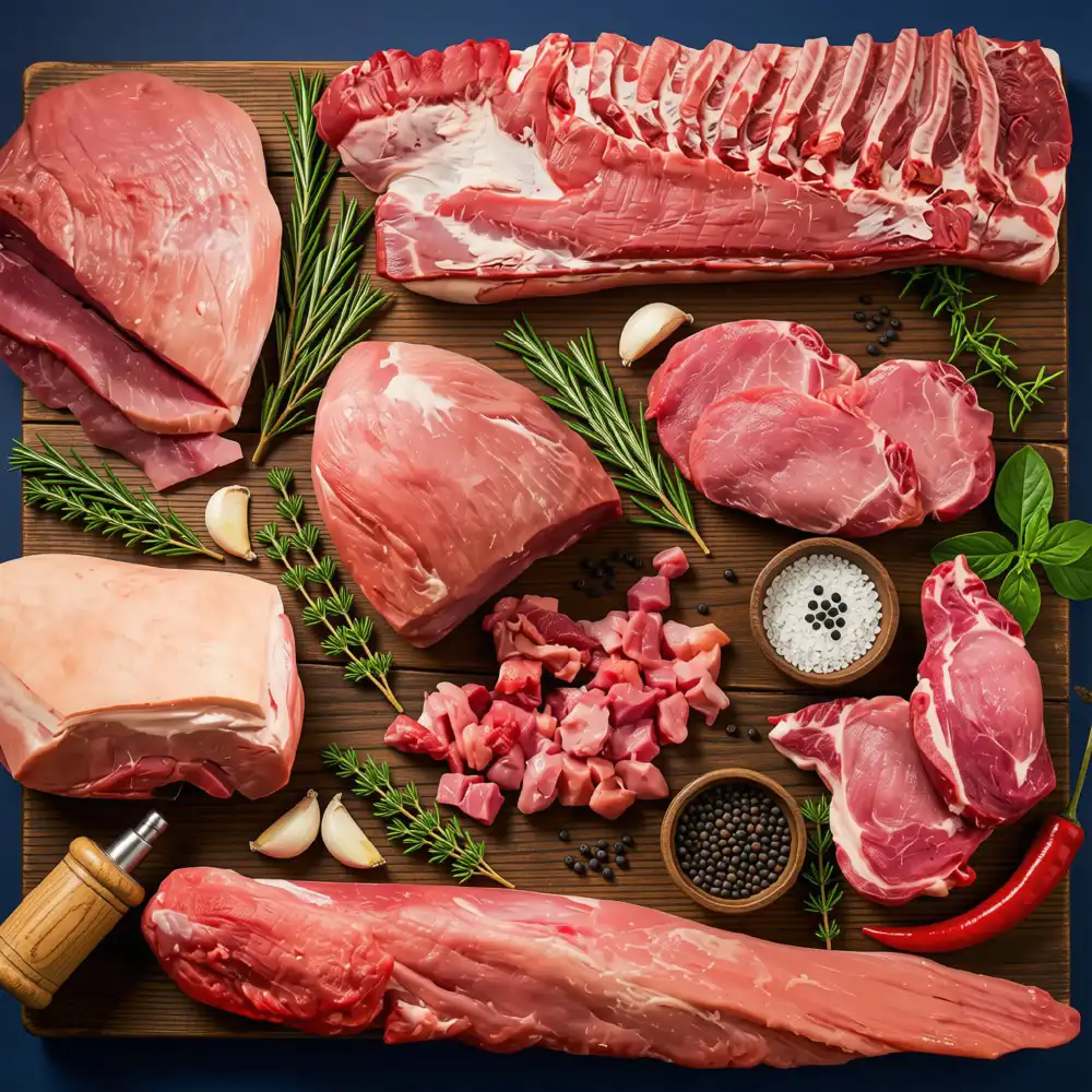 Schweinefleisch 6,5 kg gemischt Vorratspaket Bild 1