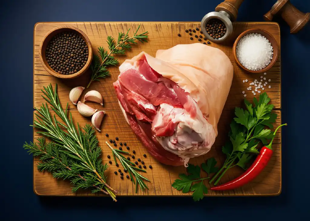 Schweinehaxe hinten 1400g Bild 1