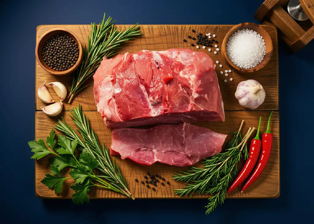 Schweinehüfte ohne Schwarte Bild 1