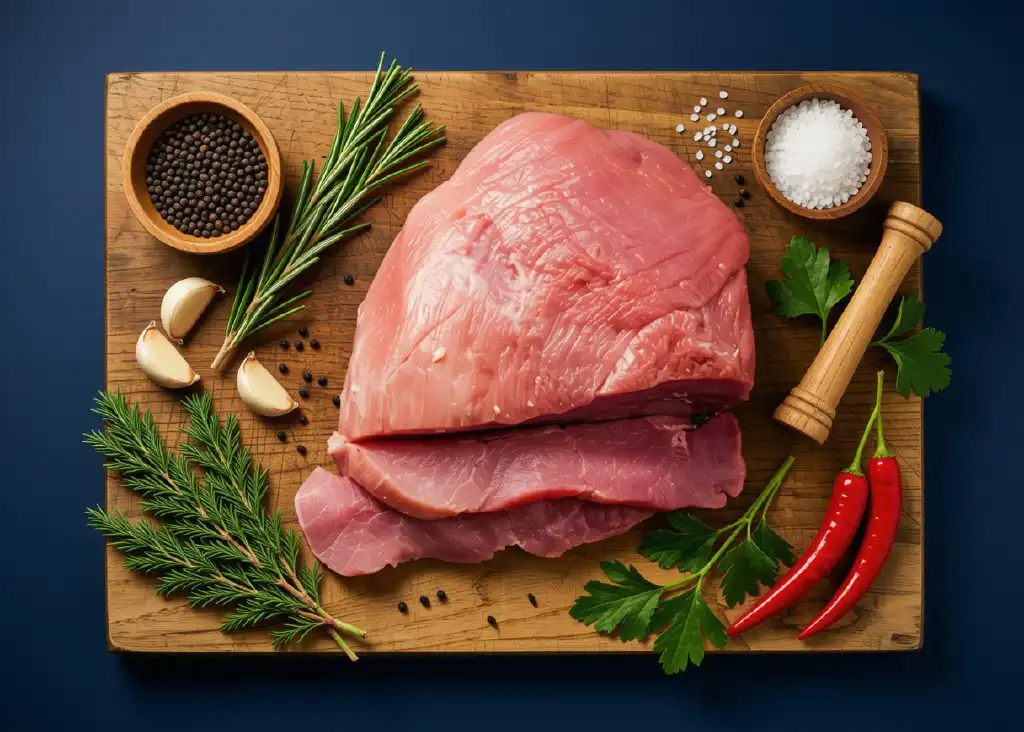 Schweineoberschale Schnitzel Bild 1