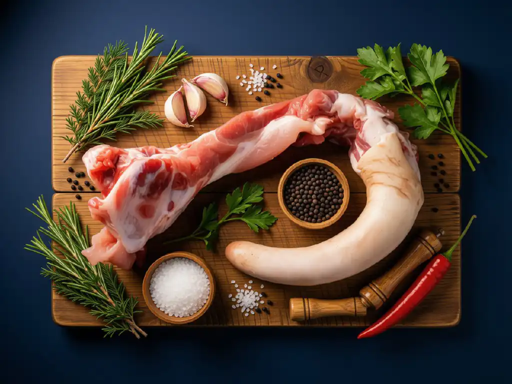 Schweineschwanz mit Knochen Bild 1