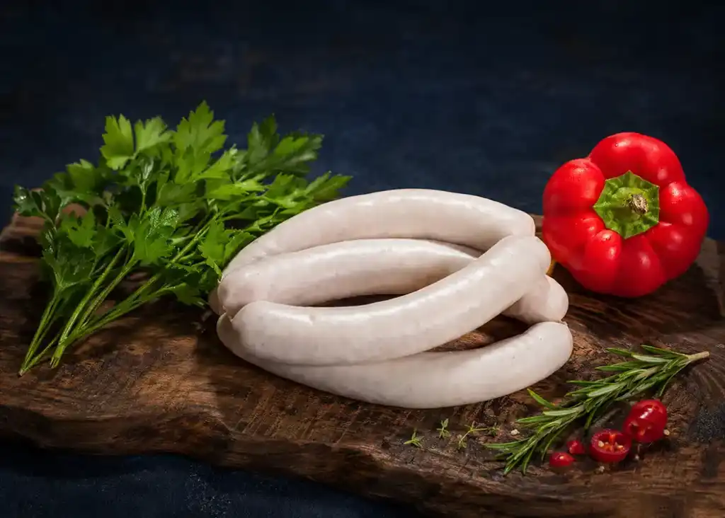 Schweinswürstl, Rostbratwürstl Paar a 100g Bild 1