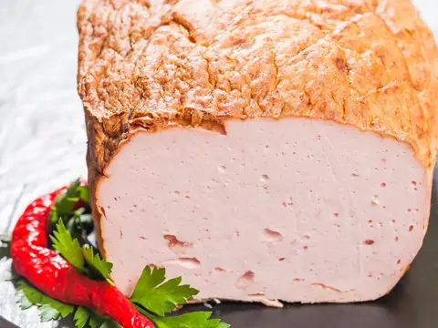 Albers Geflügelleberkäse