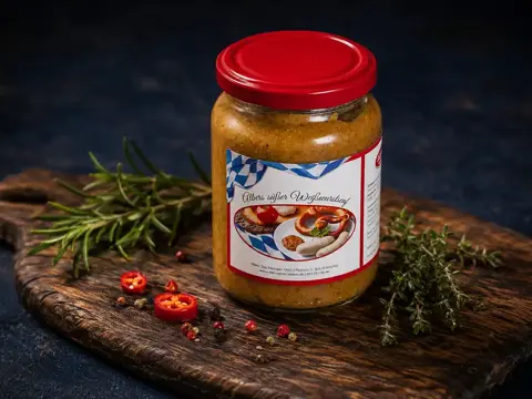 Albers süßer Weißwurstsenf 200 ml im Glas