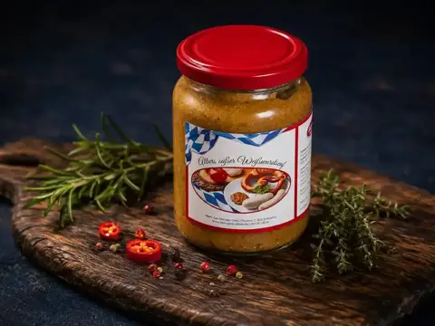Albers süßer Weißwurstsenf 1000 ml im Eimer