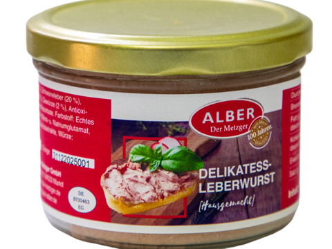 Delikatess Leberwurst 200 ml im Glas
