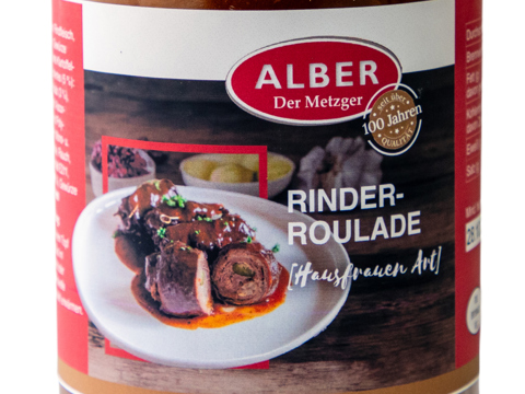 Rinderroulade 400g  im Glas