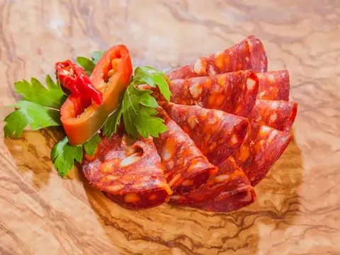 Würzige Chorizo Paprikasalami