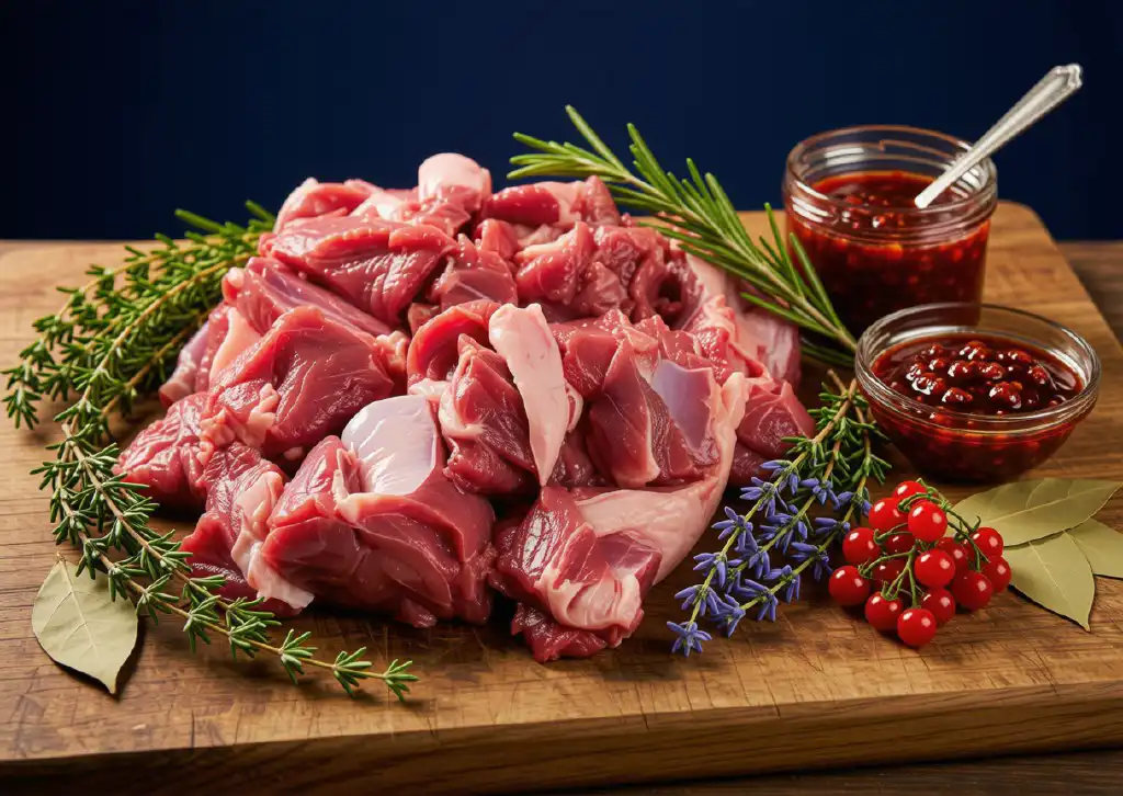 Wildschwein Ragoutfleisch 1 kg Bild 1
