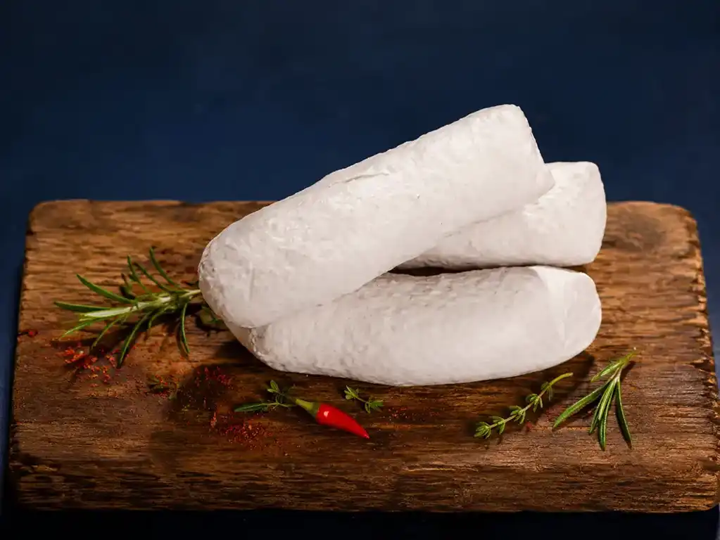 Wollwurst, Geschwollene, Nackerte 100g Stück Bild 1