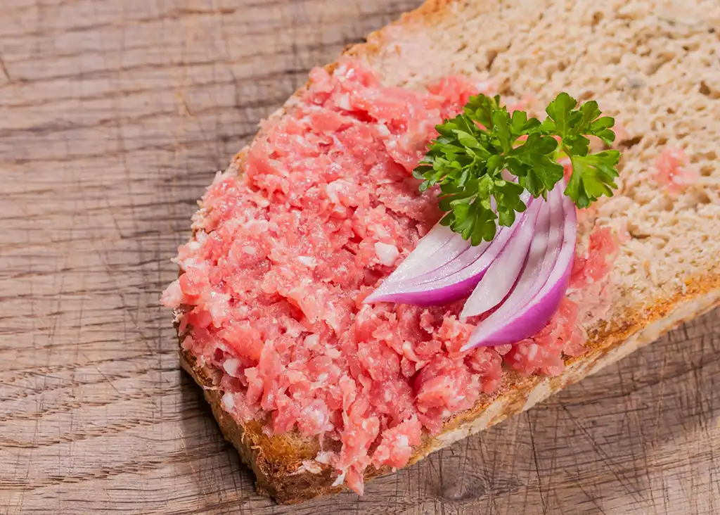 Zwiebelmettwurst 170g Portionswurst