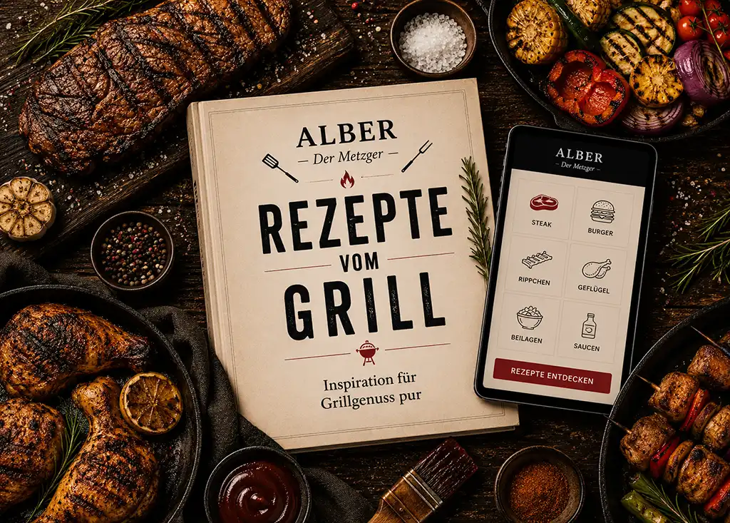 Grill-Brotzeit mit Geräucherter Speck