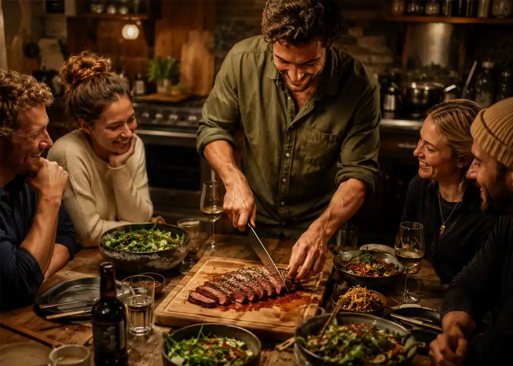 Flat Iron Steak im Ofen
