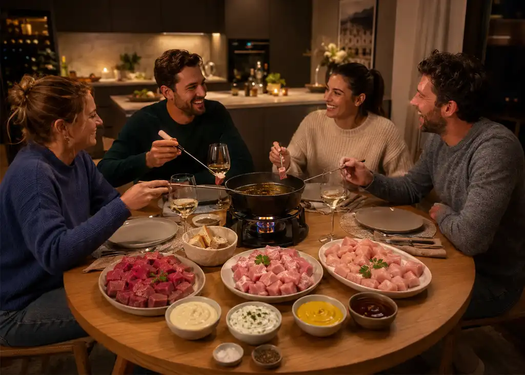 Fondue Fleisch klassisch