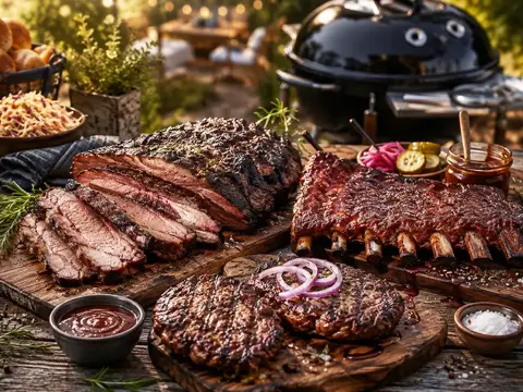 American BBQ Paket aus der Gaskugel für gesellige Runden