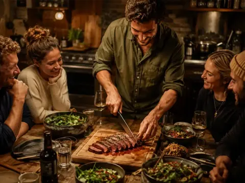 Flat Iron Steak im Ofen