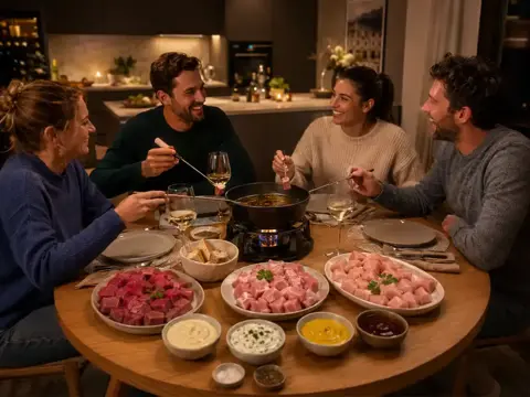 Fondue Fleisch klassisch