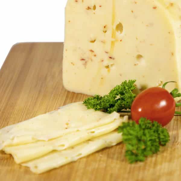 Grünländer Käse Chilli 48% Fett i. Tr.